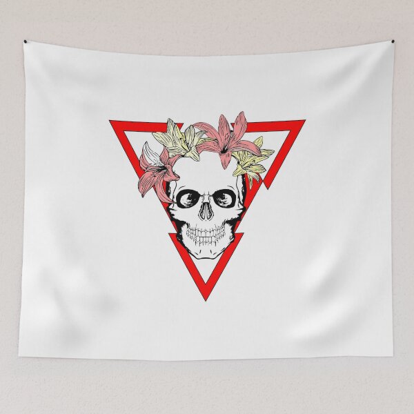Item preview, Halloween Skull Wholesale Tattoo designed and sold by PodiShawna.
