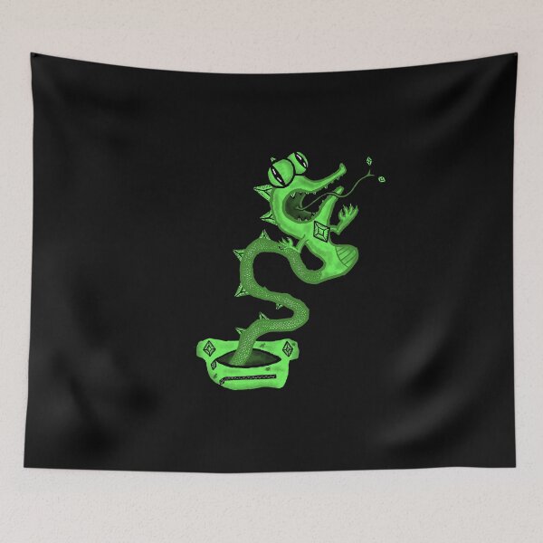 Item preview, Crystal Bag Dragon (Green) designed and sold by Tristogo.