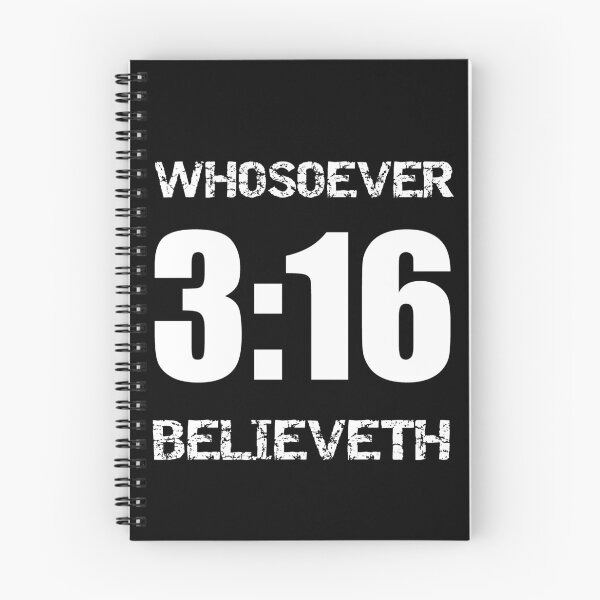 Item preview, 3:16 designed and sold by Brad Chambers.