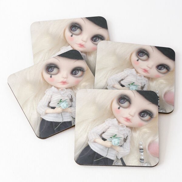 Item preview, Paris Pierrot Clown Blythe Doll  designed and sold by jennylovesbenny.