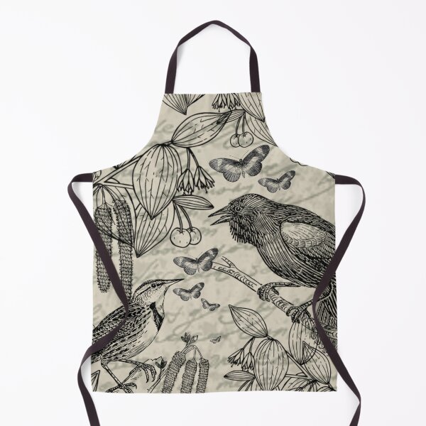Item preview, Vintage birds and flowers  designed and sold by KatiHatisART.