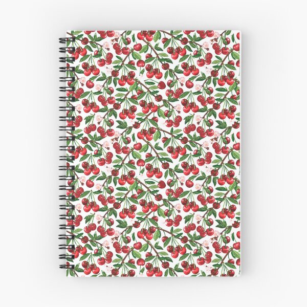 Item preview, Cherry Pattern. Watercolor drawing. designed and sold by Trilisti.