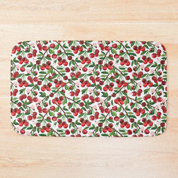 Item preview, Cherry Pattern. Watercolor drawing. designed and sold by Trilisti.