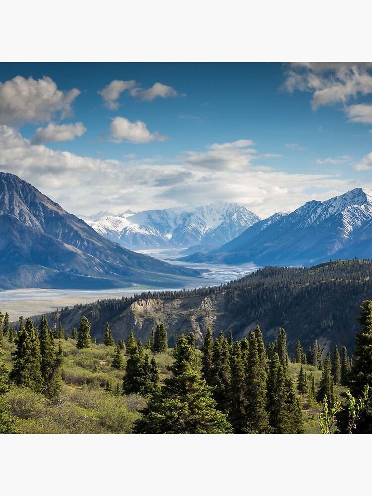 Forest Mountains River National Park Nature Photography Wall Art by TravelDream