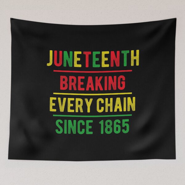 Item preview, Juneteenth Breaking Every Chains Black Power Black History designed and sold by haselshirt.