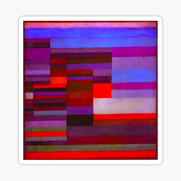 Artikel-Vorschau von Fire Evening 1929 by Paul Klee, designt und verkauft von gologodesigns.