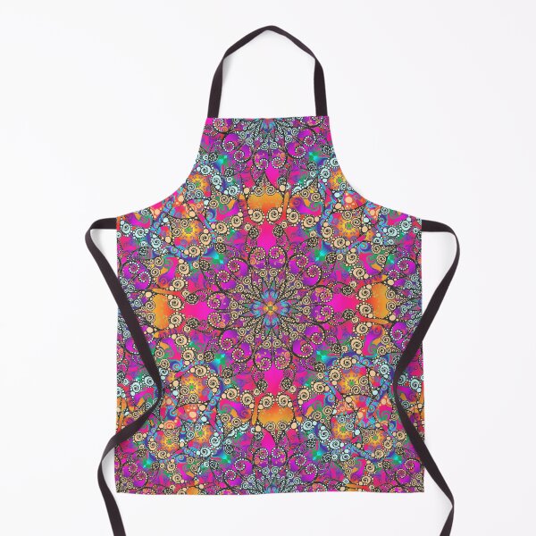 Artikelvorschau, Mandala fluorescent orange mix entworfen und verkauft von pearlposition.