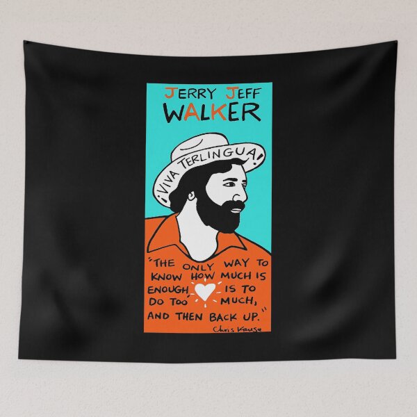 Item preview, Jerry Jeff Walker Pop Folk designed and sold by Franciscounique.