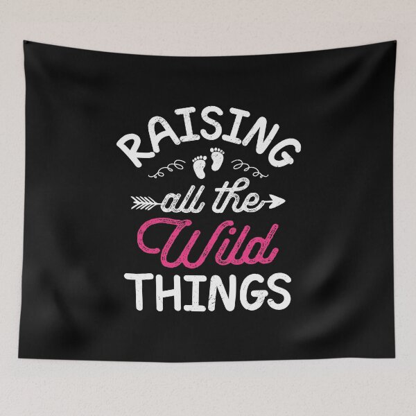 Item preview, Raising Wild Things Mothers Day Best Mom Ever Loving Mama designed and sold by haselshirt.