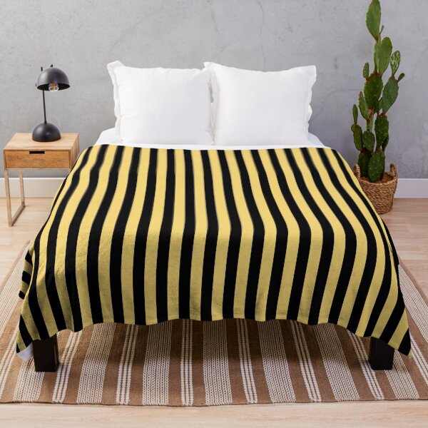 Item preview, Black and Yellow Stripes Pattern designed and sold by Moyanana.