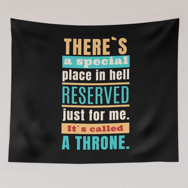Item preview, Devils hell funny quote designed and sold by mmammammira.