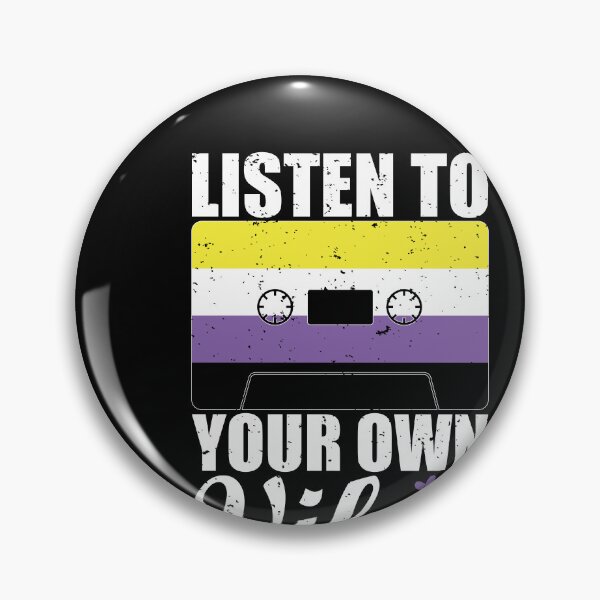 Item preview, Non-binary--be Yourself, Listen And Own Your Identity designed and sold by Kaaimaan.