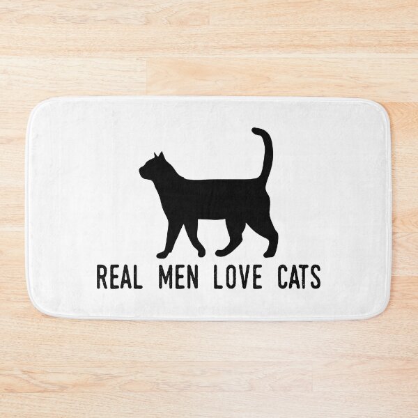 Item preview, Real Men Love Cats designed and sold by HardiKel.