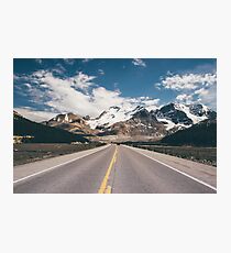 Mountain Vacation Road Trip Photographic Print