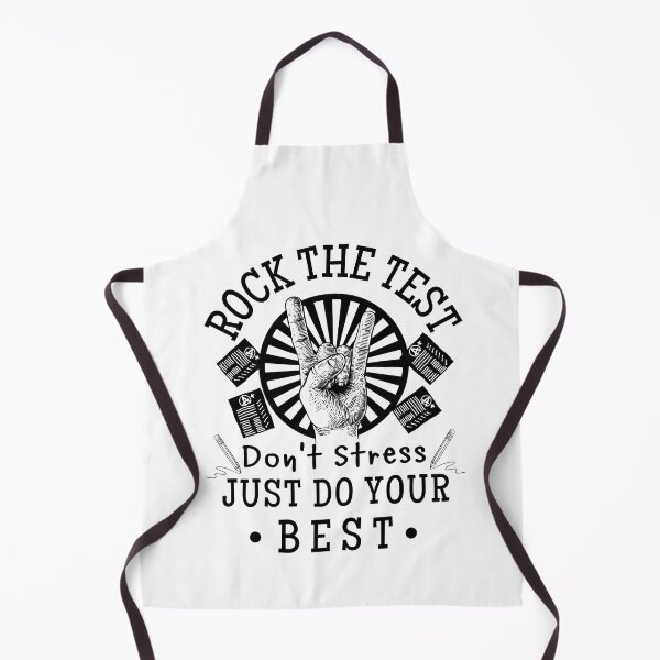 Item preview, Rock The Test Don't Stress Just Do Your Best (Teacher Student Test Day Gift) designed and sold by i-longmanshop.