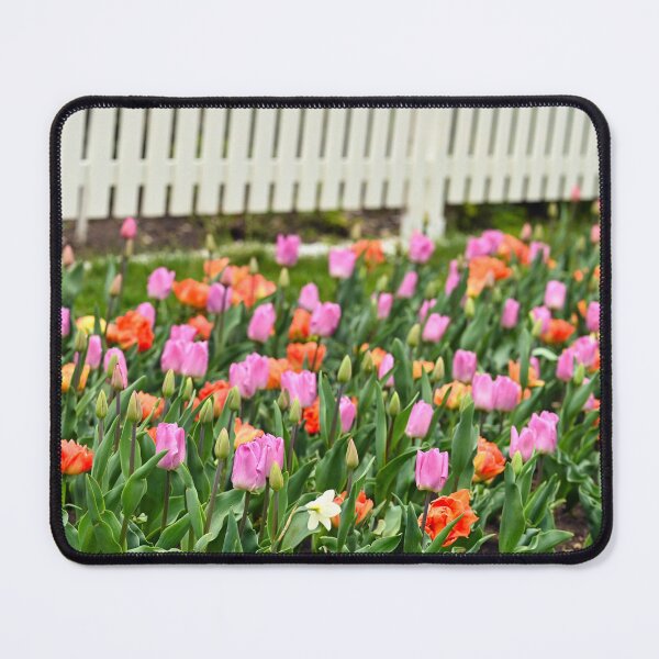 Item preview, tulip flower garden in springtime designed and sold by goceris.