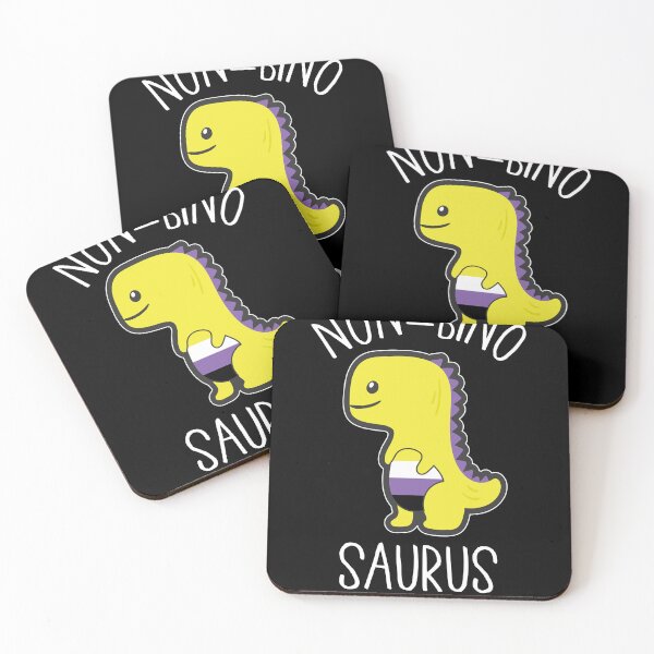 Item preview, Non-Binär-Non-Bino Saurus, Be Yourself, Stand By Your Identity designed and sold by Kaaimaan.