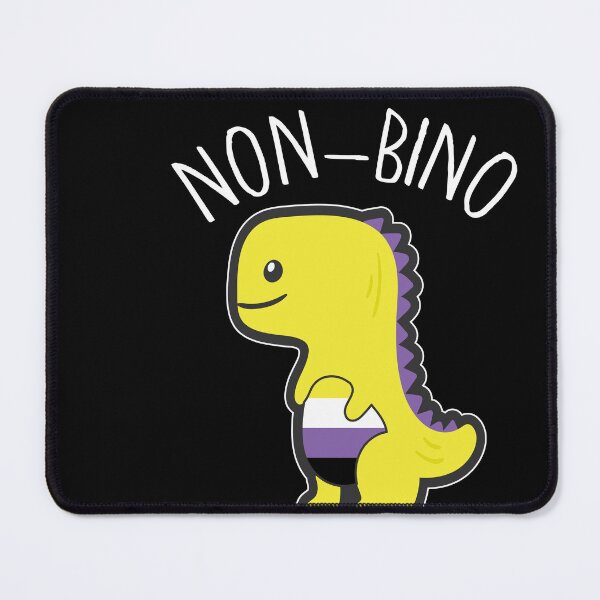 Item preview, Non-Binär-Non-Bino Saurus, Be Yourself, Stand By Your Identity designed and sold by Kaaimaan.