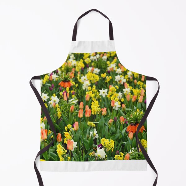 Item preview, Colorful garden with flowers spring season designed and sold by goceris.