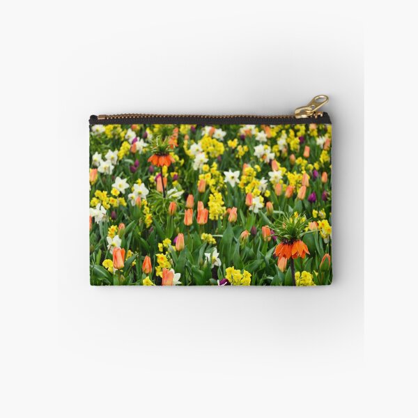 Item preview, Colorful garden with flowers spring season designed and sold by goceris.