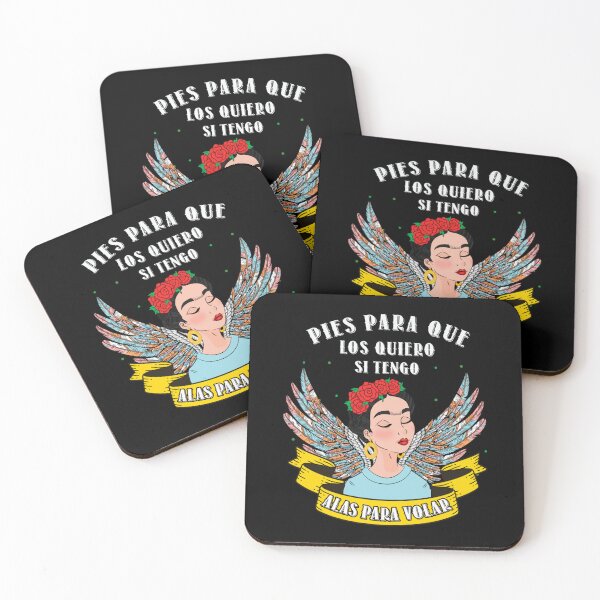 Item preview, Pies para que los quiero si tengo Alas para volar Frida Kahlo designed and sold by Austyn Rogahn.