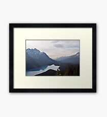 Mountain Lake Forest Dream Framed Print