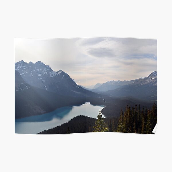 Mountain Lake Forest Dream Poster