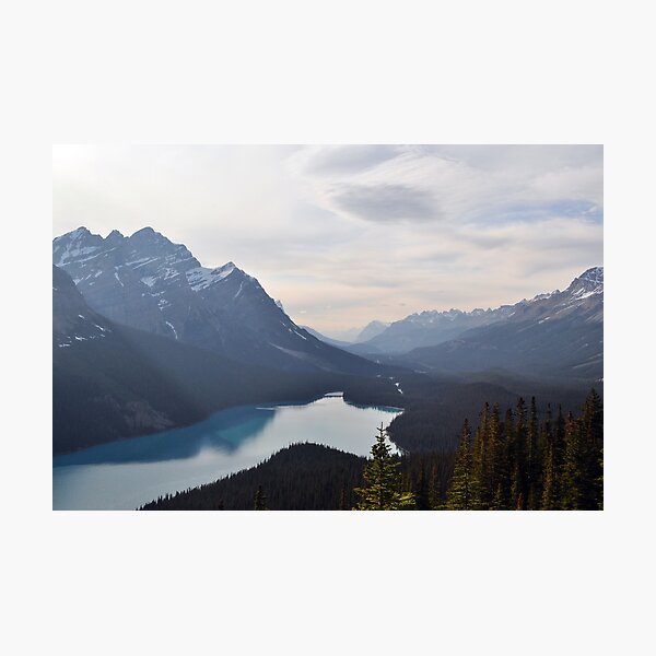 Mountain Lake Forest Dream Photographic Print