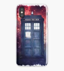 Police Blue Box Tee The Doctor T-Shirt iPhone Case/Skin