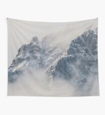 Berg Wolken Peak Wandbehang