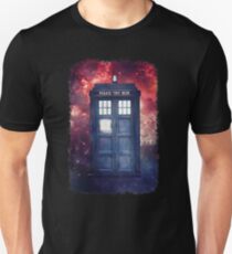 Police Blue Box Tee The Doctor T-Shirt Unisex T-Shirt
