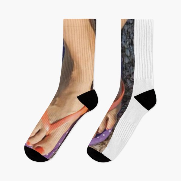 Item preview, sock designed and sold by abatkok.