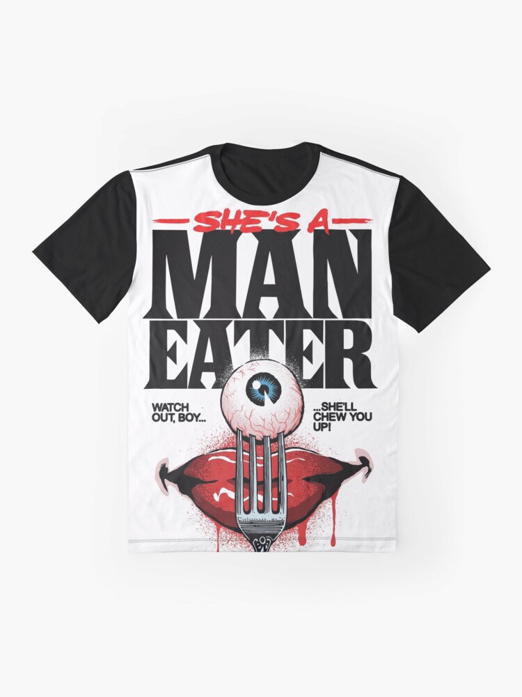 "Maneater" Tshirt by butcherbilly Redbubble