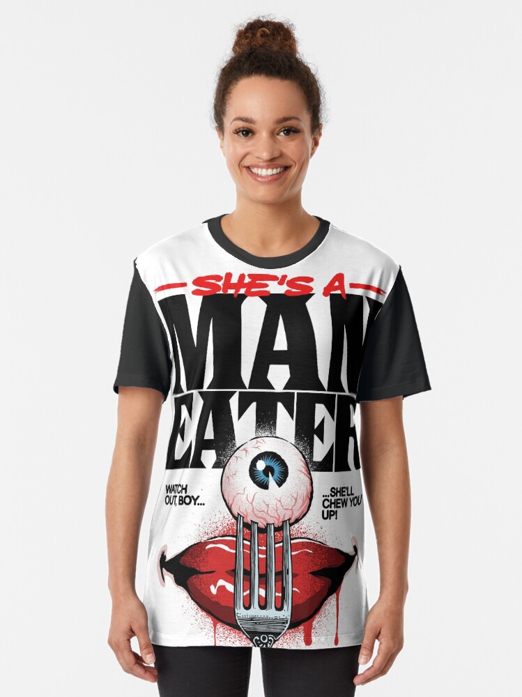 "Maneater" Tshirt by butcherbilly Redbubble