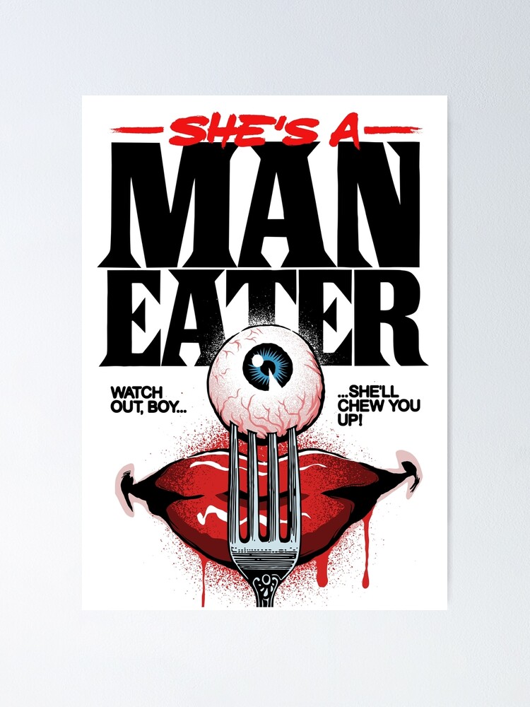Alternate view of Maneater Poster