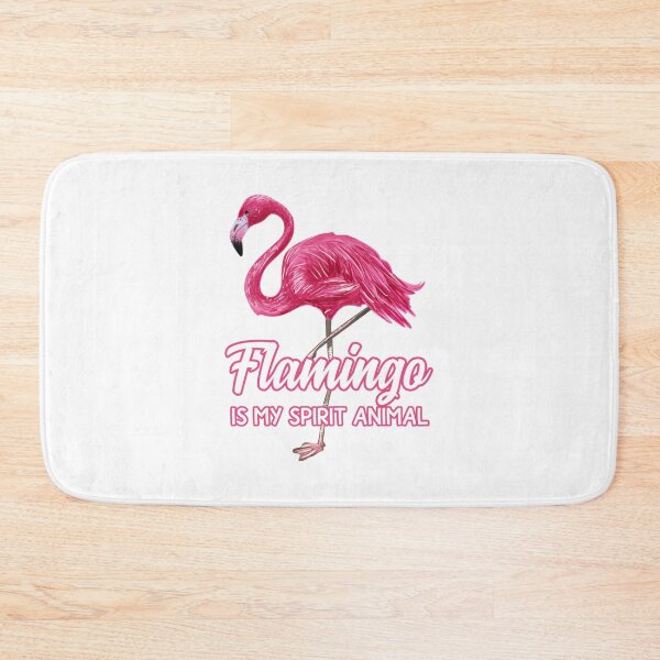 Item preview, Pink flamingo Spirit Animal hawaiin waterbird designed and sold by Austyn Rogahn.