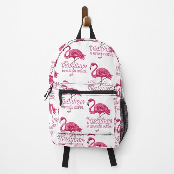 Item preview, Pink flamingo Spirit Animal hawaiin waterbird designed and sold by Austyn Rogahn.