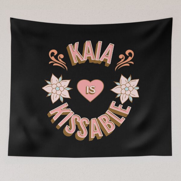 Item preview, Kaia is Kissable - First Names - Birthday Gifts - Alliteration Fans designed and sold by epicthoughts.