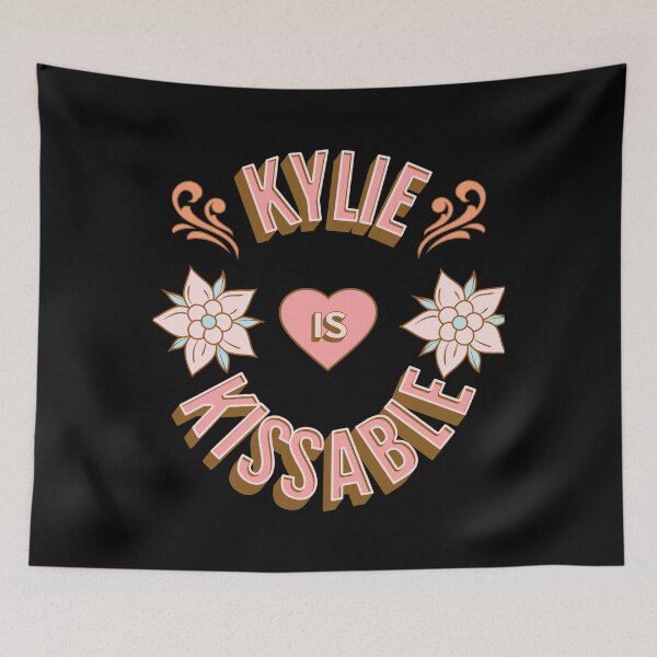 Item preview, Kylie is Kissable - First Names - Birthday Gifts - Alliteration Fans designed and sold by epicthoughts.