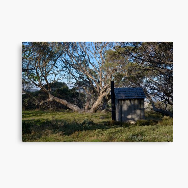 Wallace Hut dunny Canvas Print