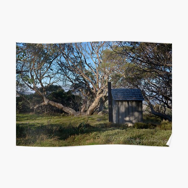 Wallace Hut dunny Poster