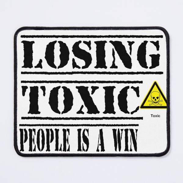 Aperçu de l'œuvre LOSING TOXIC PEOPLE IS A WIN créée et vendue par leicha.