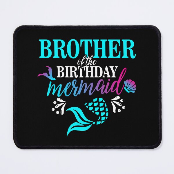 Item preview, Brother Of The Birthday Mermaid Matching Family designed and sold by PameGraha.