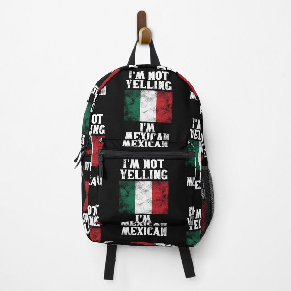 Item preview, Funny Mexican Gift: I'm Not Yelling, I'm Mexican - Retro Mexico Flag - Mexico Pride designed and sold by Adexyl.