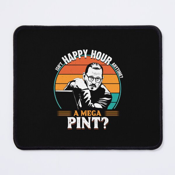 Item preview, Isn't Happy Hour Anytime.  A mega Pint? ? designed and sold by ActiveNerd.