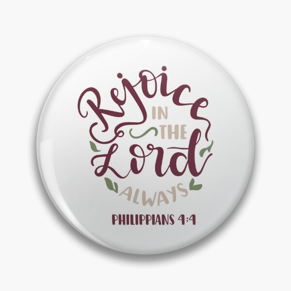 Item preview, “Rejoice in the Lord always, again I say rejoice.” & Sticker Pack  designed and sold by KingsManKind.