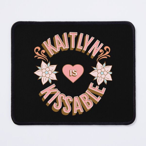 Item preview, Kaitlyn is Kissable - First Names - Birthday Gifts - Alliteration Fans designed and sold by epicthoughts.