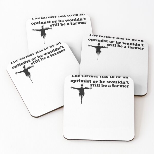 Item preview, The farmer has to be an optimist or he wouldn’t still be a farmer designed and sold by CRO-DESIGN.