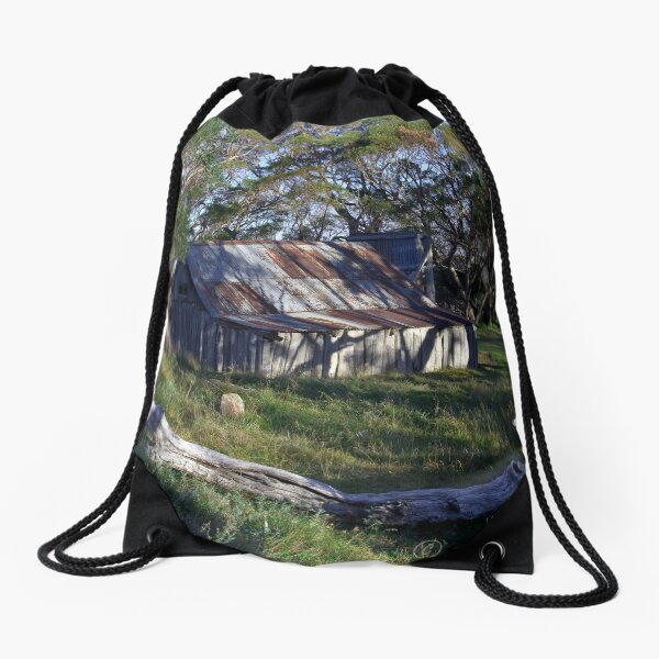 Wallace Hut Drawstring Bag