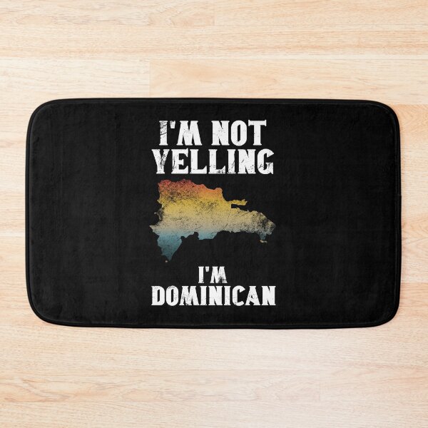 Item preview, Funny Dominican Gift: I'm Not Yelling, I'm Dominican - Retro Dominican Republic Map - Dominican Republic Pride designed and sold by Adexyl.
